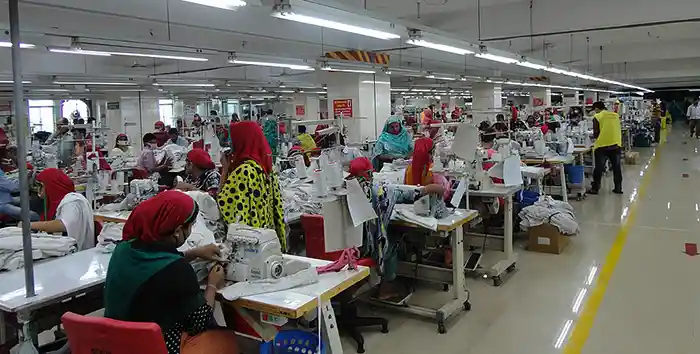 One of the main drivers is the thriving textile and garment industry.